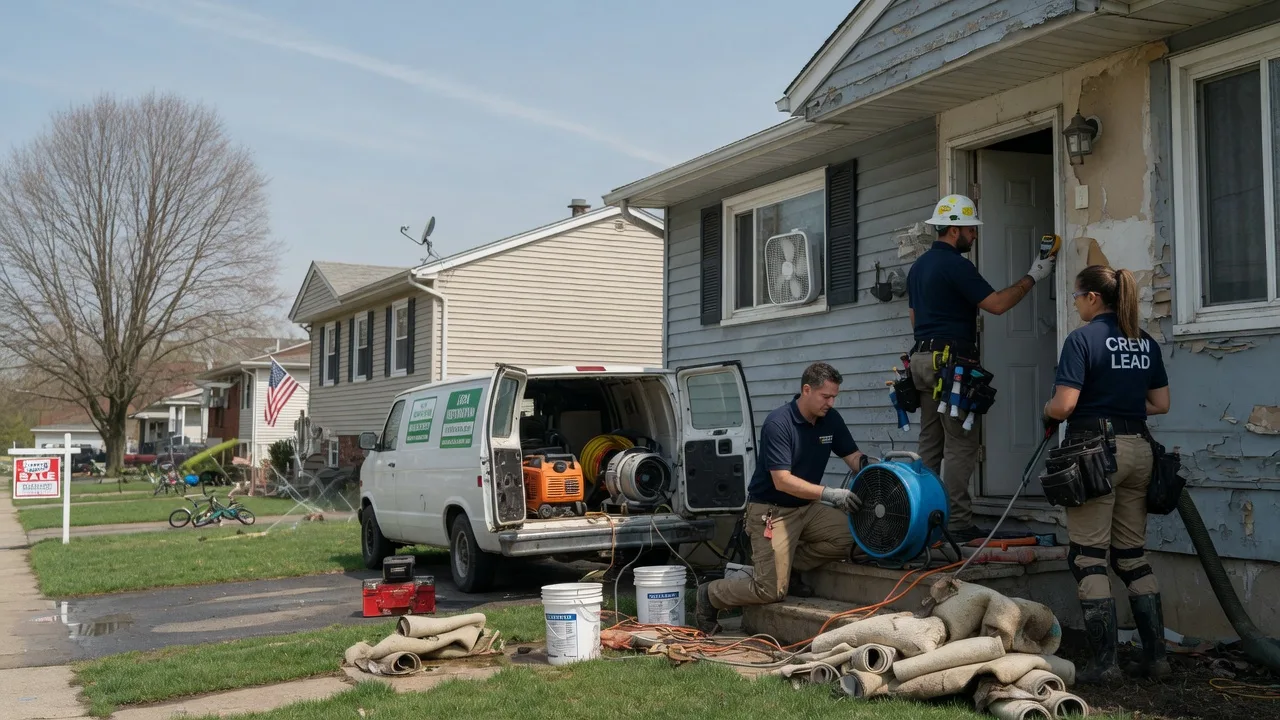 Flood Cleanup in Yaphank, NY near me